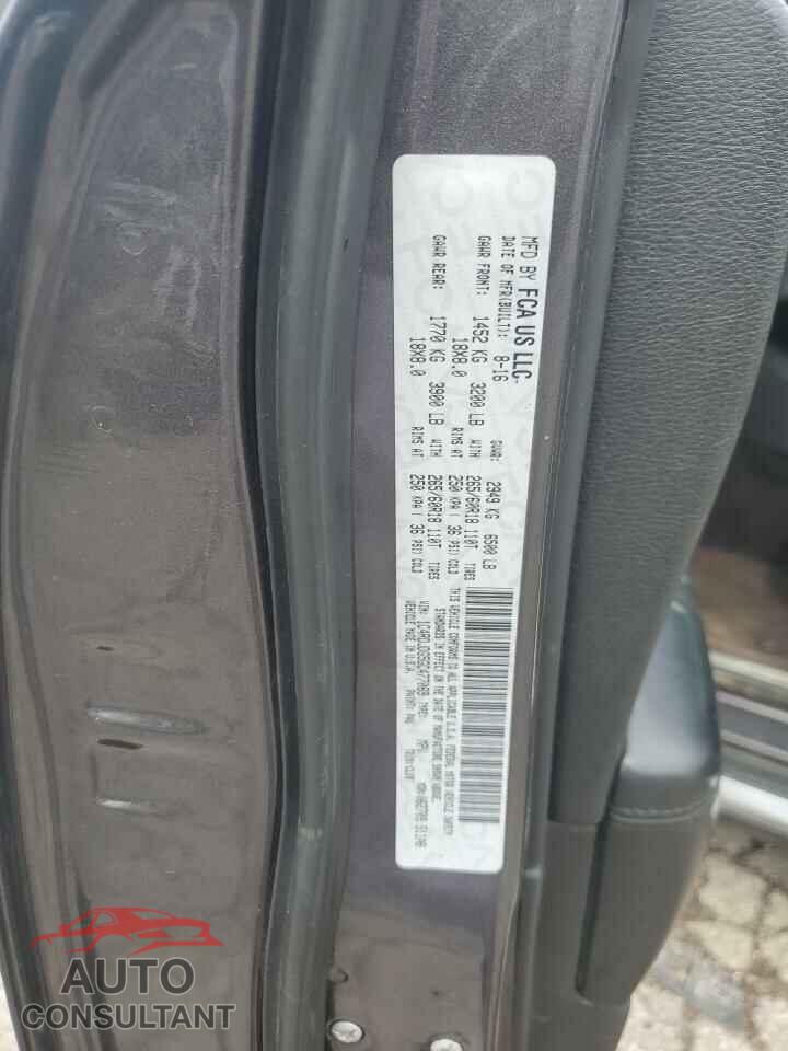 DODGE DURANGO 2016 - 1C4RDJDG5GC477069