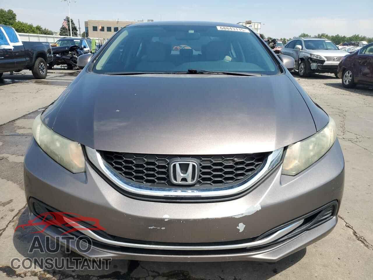 HONDA CIVIC 2013 - 19XFB2F57DE271475