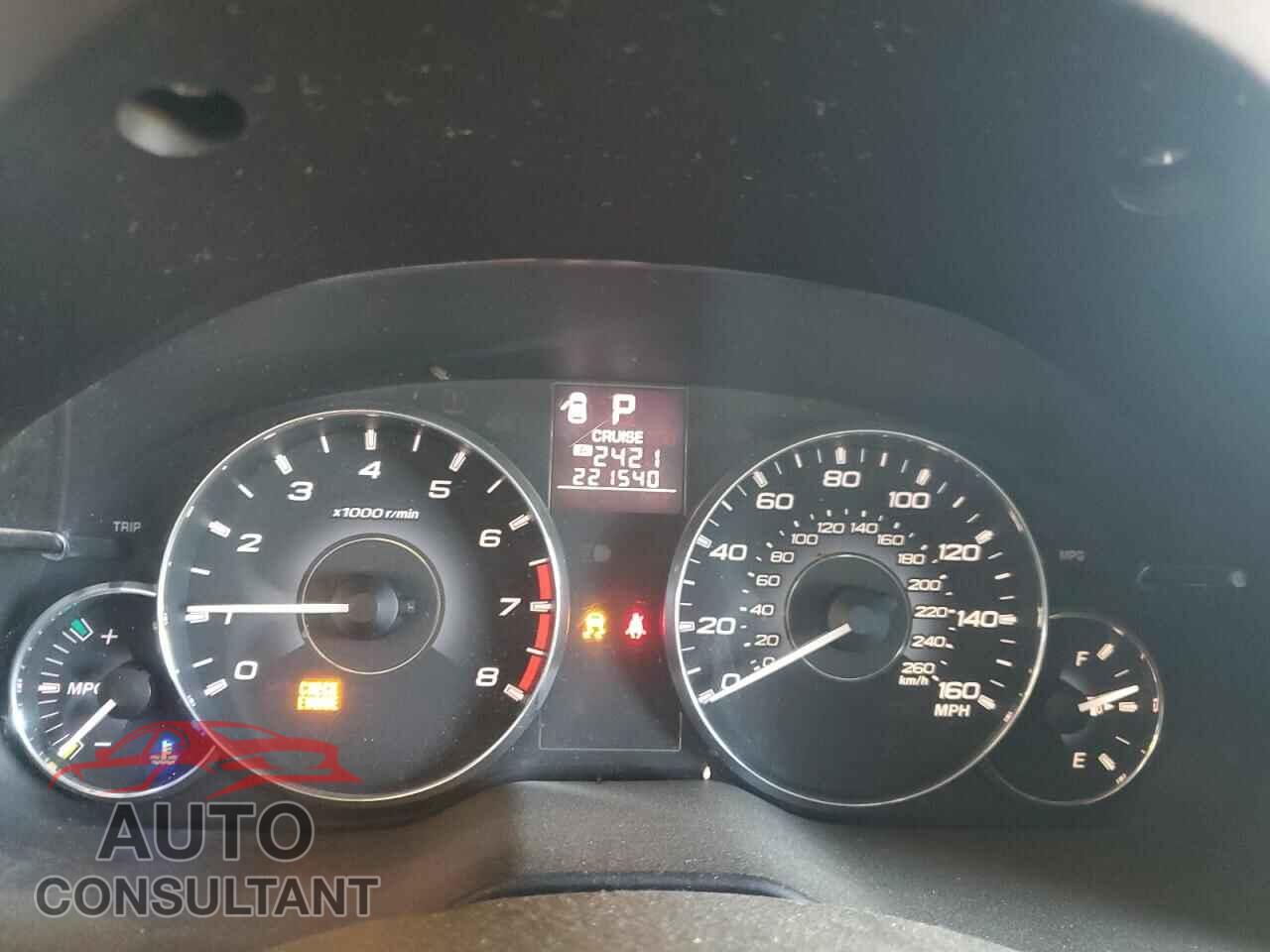 SUBARU OUTBACK 2012 - 4S4BRDLCXC2280963