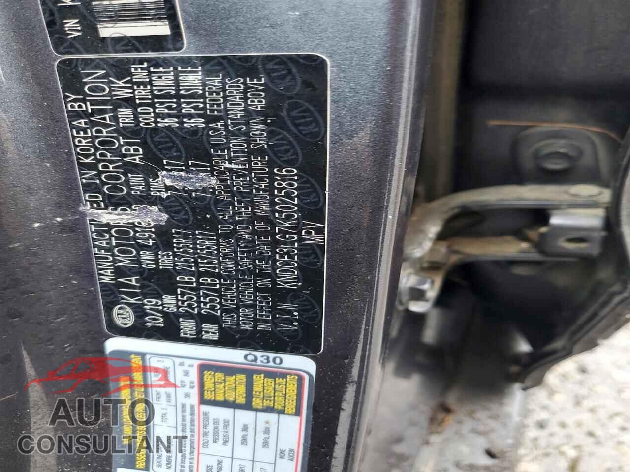 KIA NIRO 2019 - KNDCE3LG7K5025816