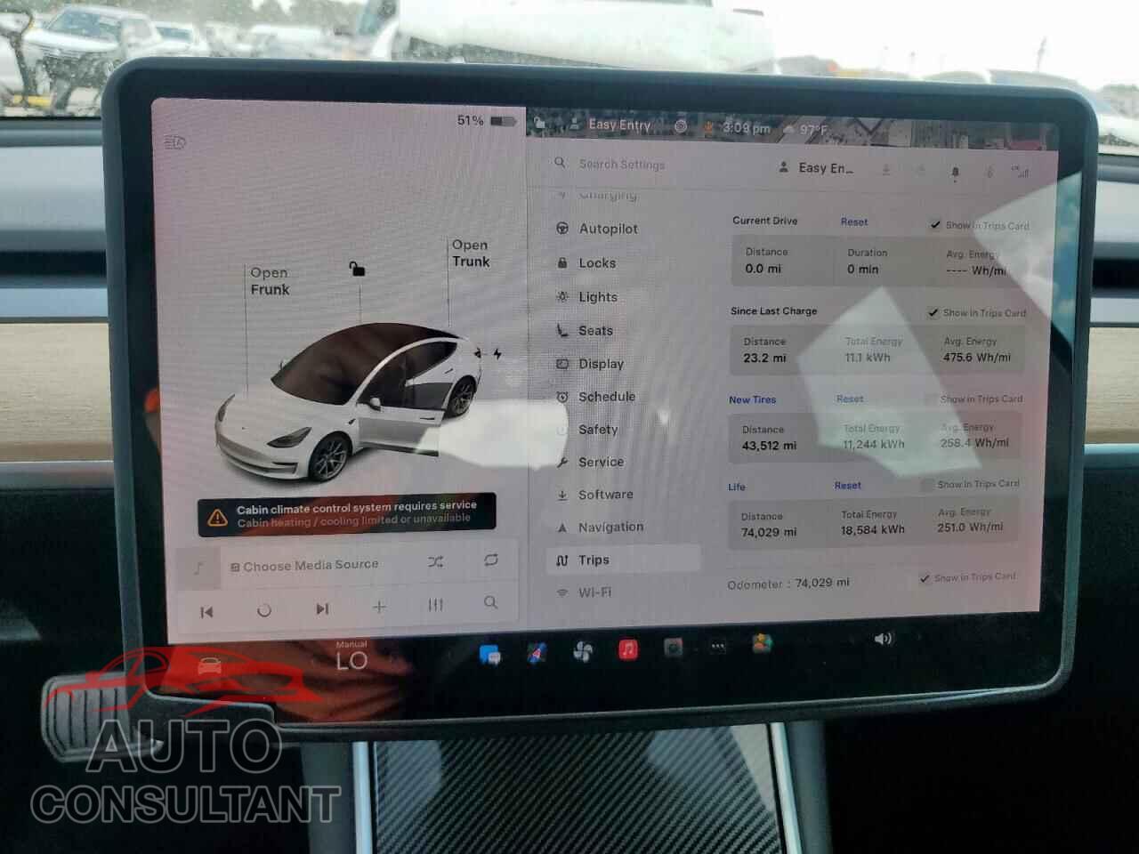 TESLA MODEL 3 2020 - 5YJ3E1EBXLF665508