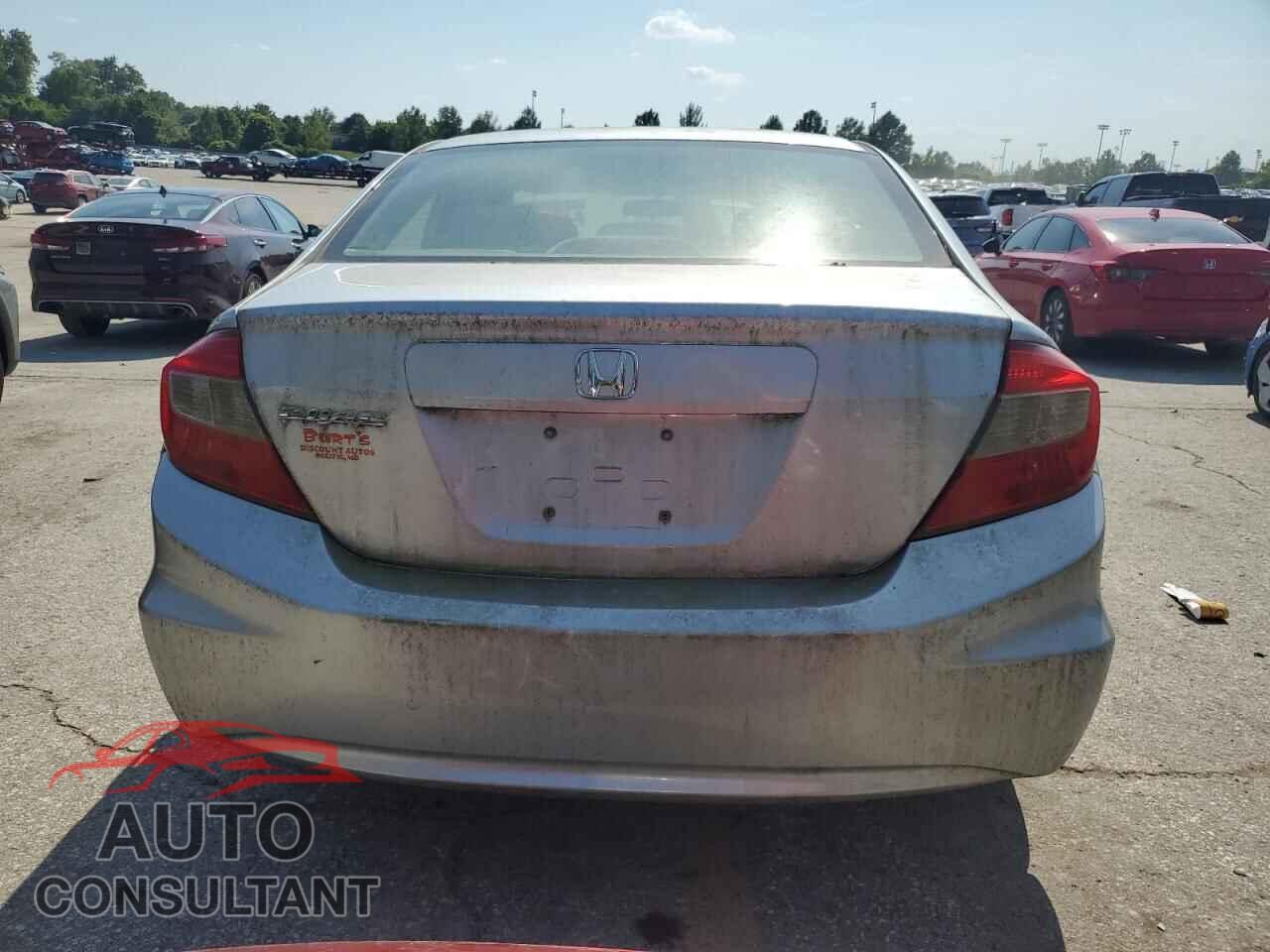 HONDA CIVIC 2012 - 19XFB2F56CE033051