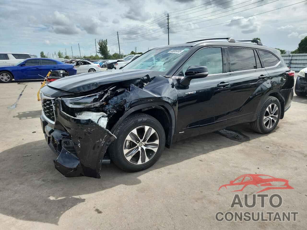 TOYOTA HIGHLANDER 2021 - 5TDGBRCH9MS514365