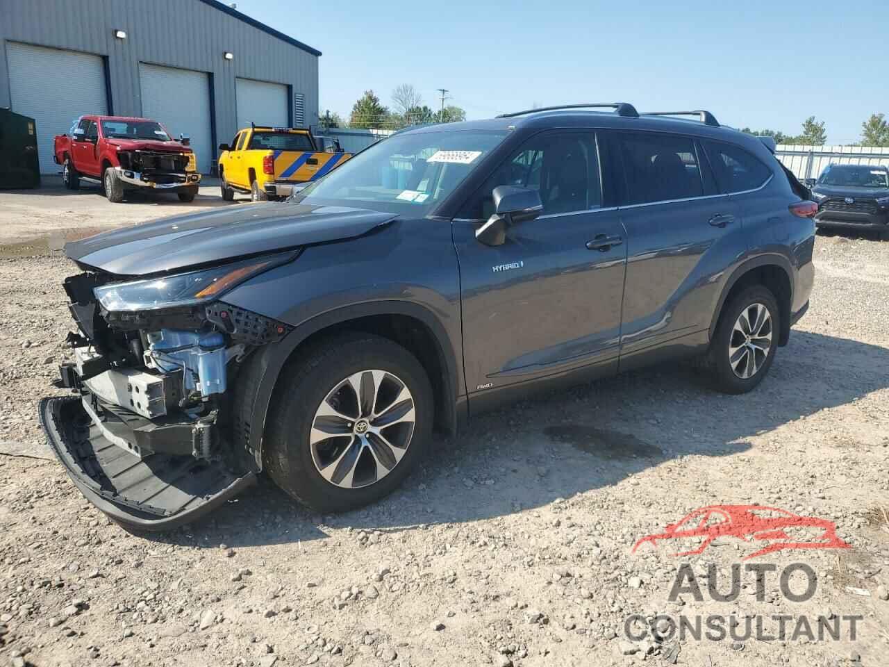 TOYOTA HIGHLANDER 2021 - 5TDGBRCH8MS536941