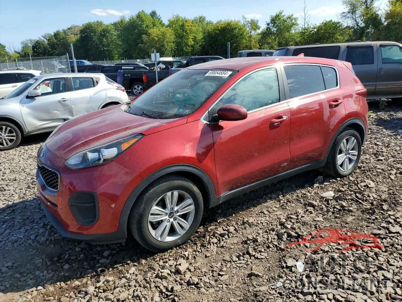 KIA SPORTAGE 2017 - KNDPM3AC1H7215354