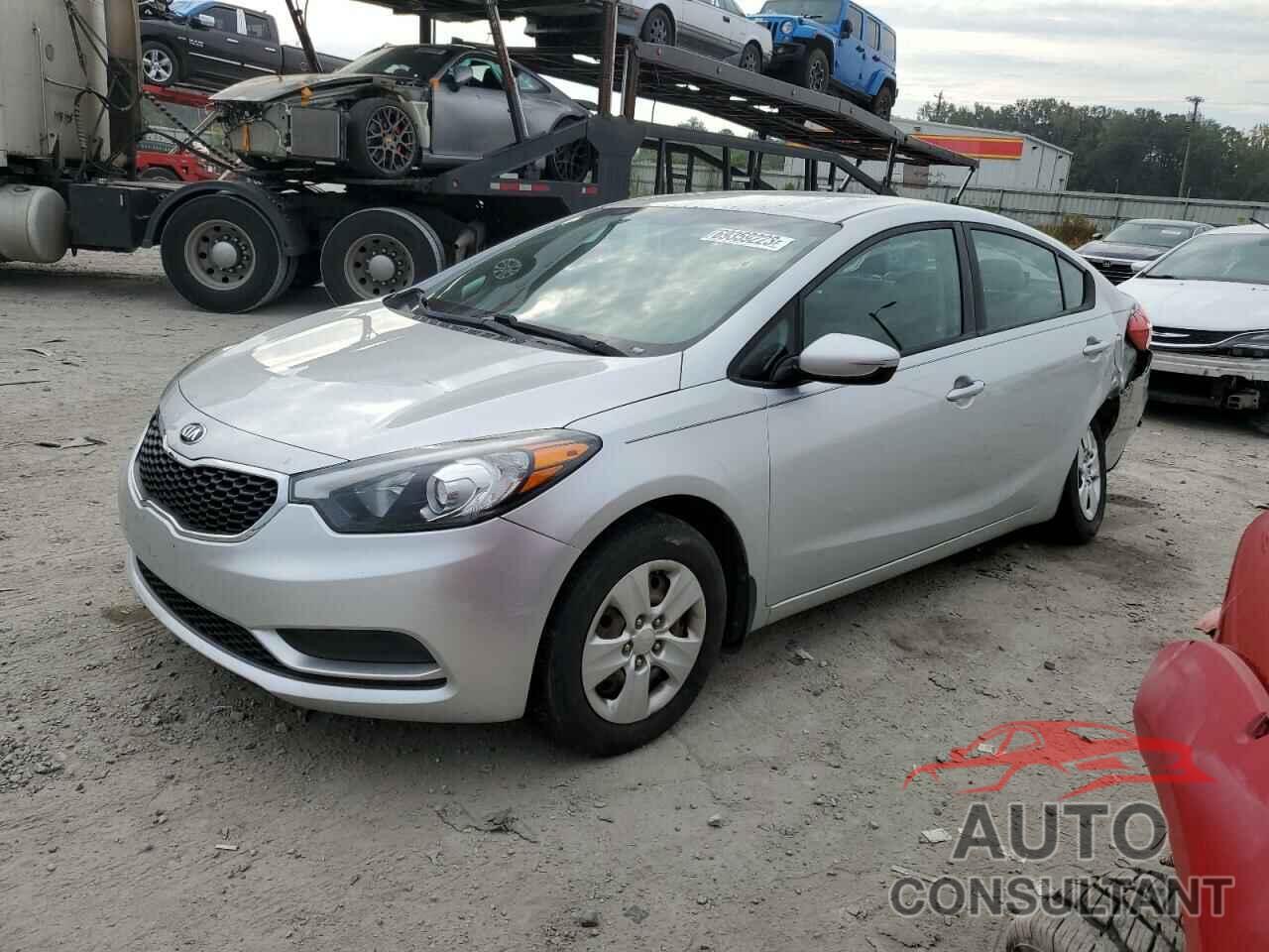 KIA FORTE 2016 - KNAFK4A64G5524101