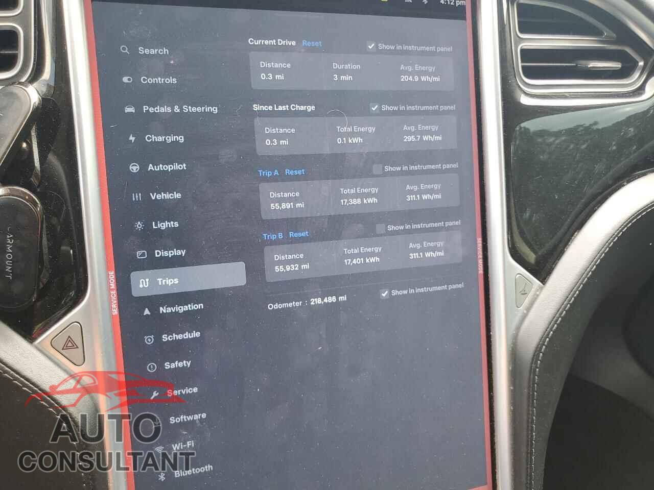 TESLA MODEL S 2015 - 5YJSA1S24FF082786