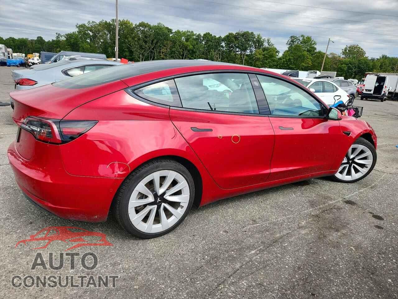 TESLA MODEL 3 2022 - 5YJ3E1EA0NF290786