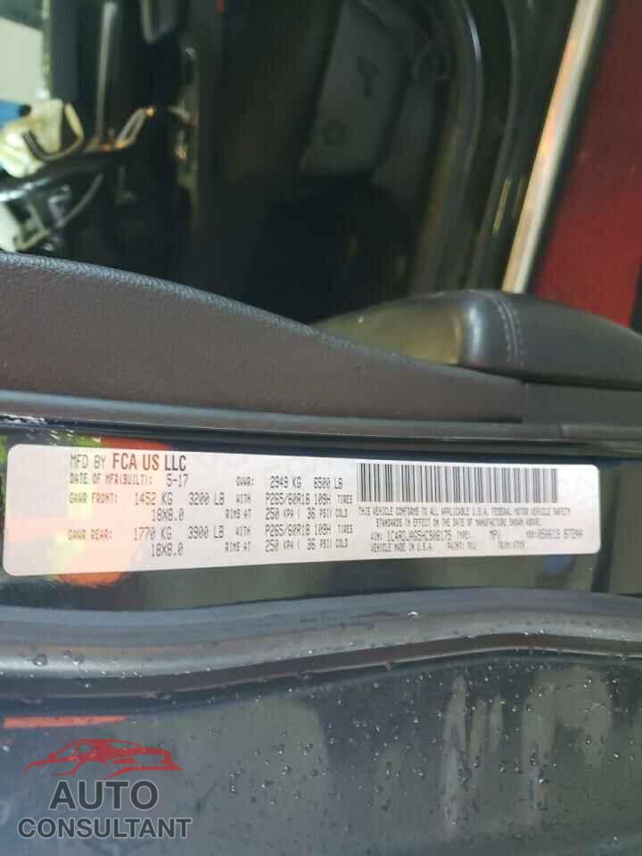 DODGE DURANGO 2017 - 1C4RDJAG5HC908175