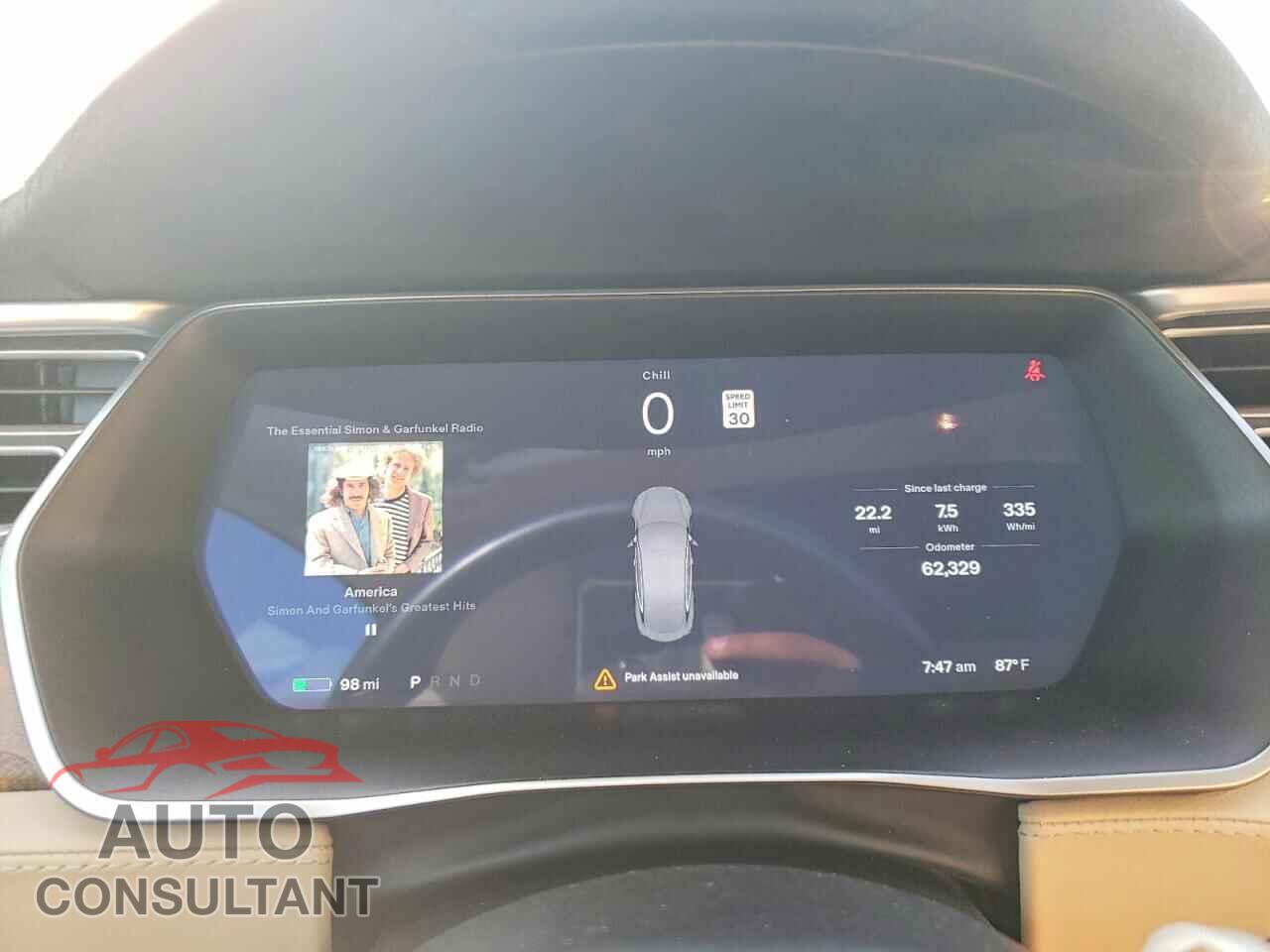 TESLA MODEL S 2017 - 5YJSA1E24HF190498