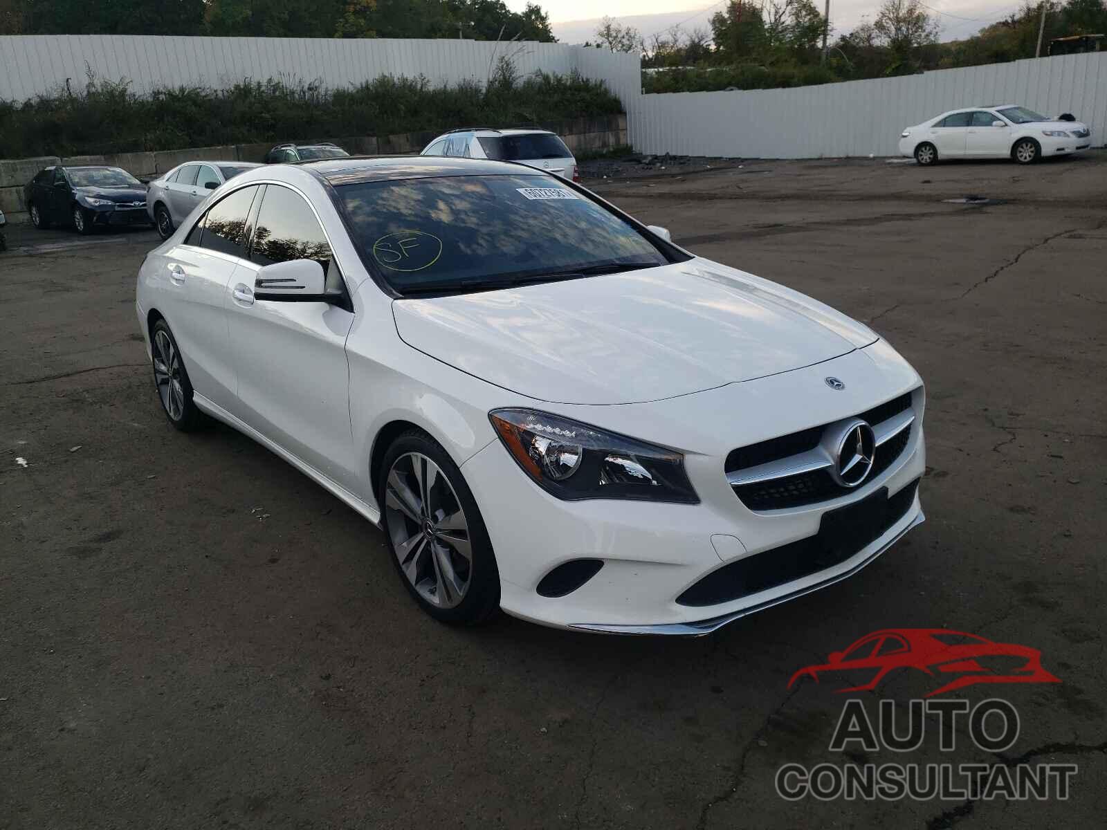 MERCEDES-BENZ CLA-CLASS 2019 - WDDSJ4GB8KN726656