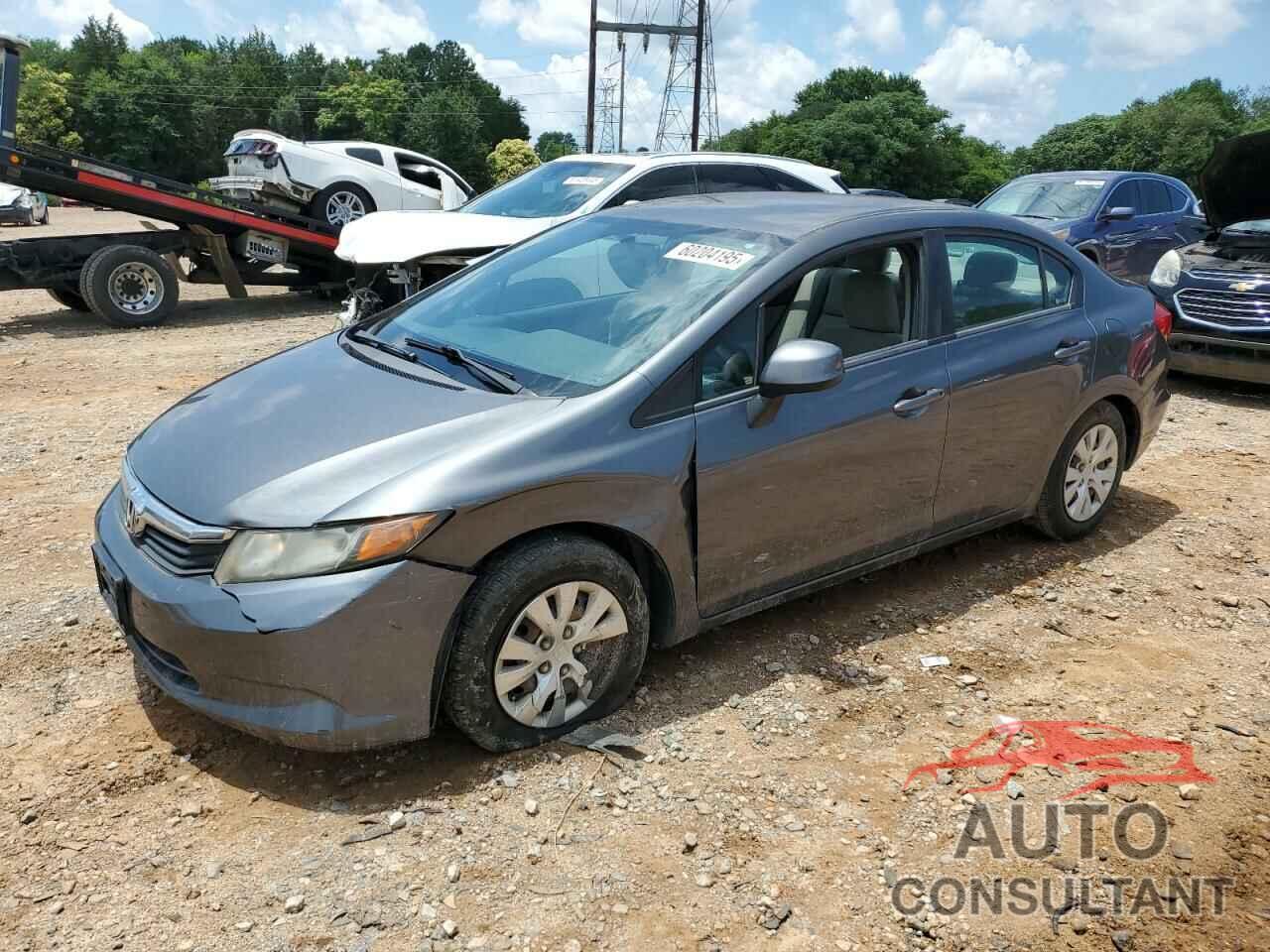 HONDA CIVIC 2012 - 19XFB2F51CE371912