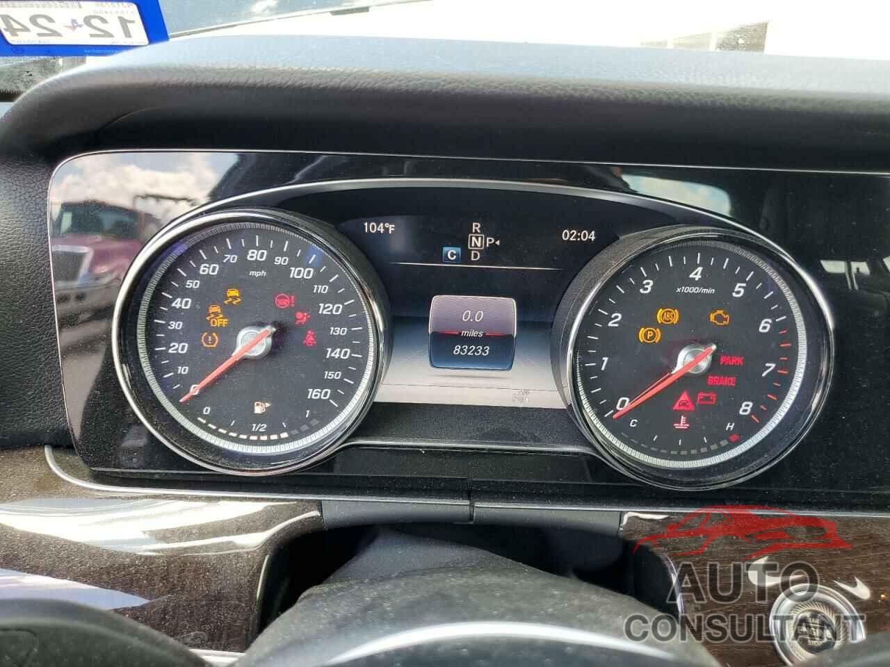 MERCEDES-BENZ E-CLASS 2017 - WDDZF4KB7HA091677