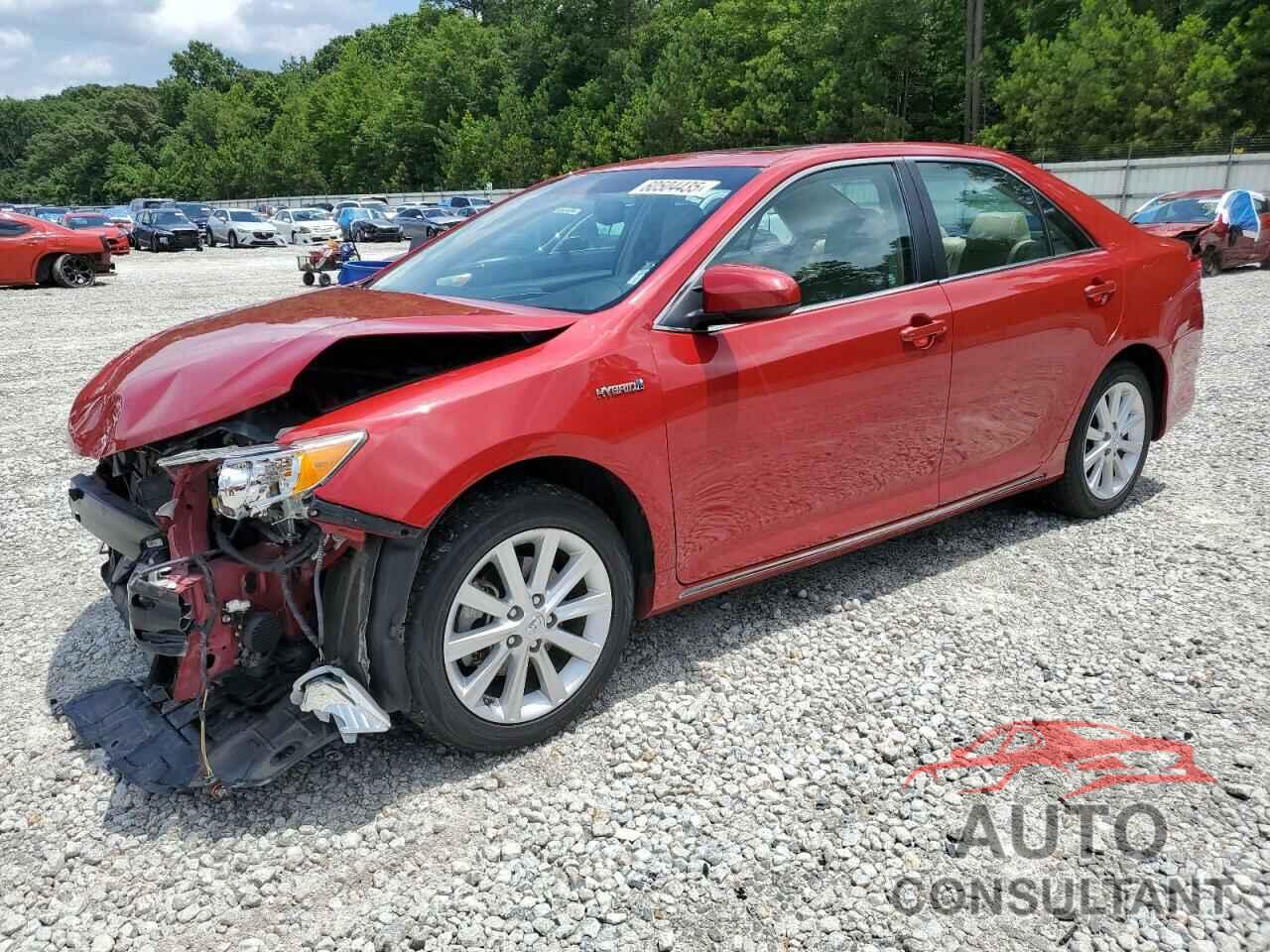 TOYOTA CAMRY 2013 - 4T1BD1FK8DU094764