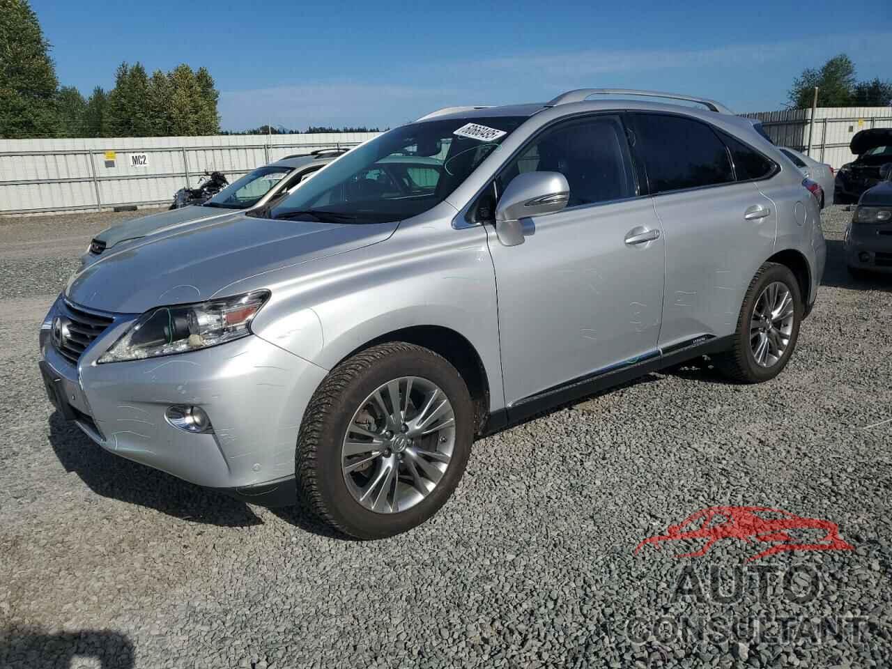 LEXUS RX450 2013 - JTJBC1BA9D2056618