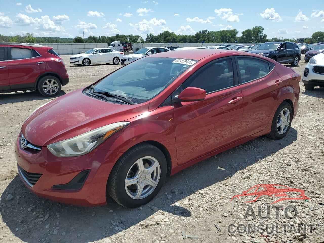 HYUNDAI ELANTRA 2016 - KMHDH4AE7GU655850