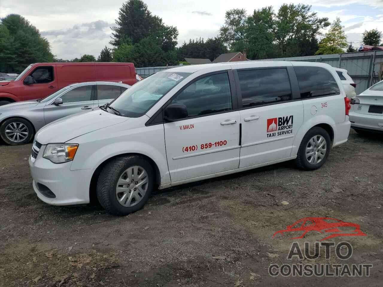 DODGE CARAVAN 2016 - 2C4RDGBG4GR370298