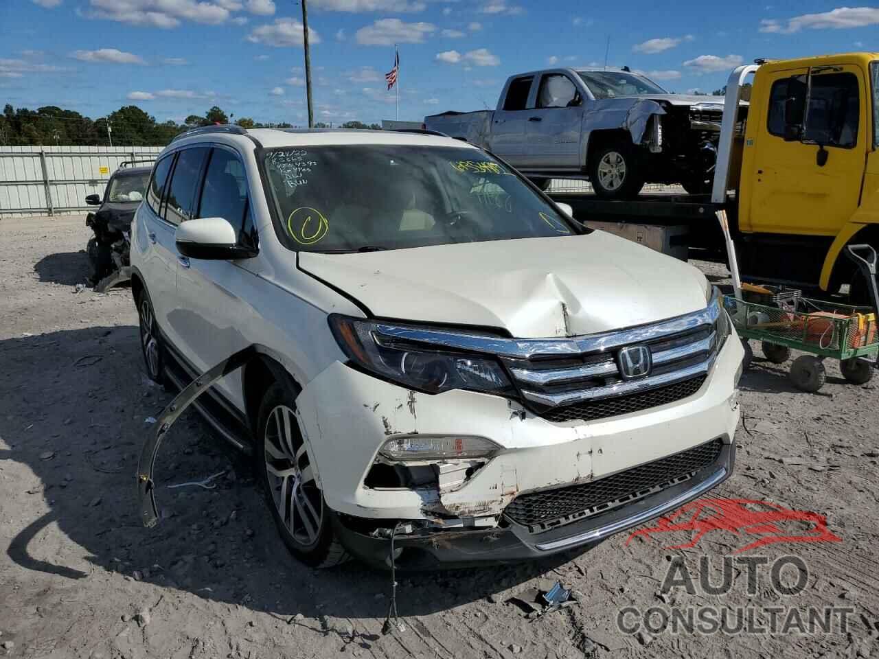 HONDA PILOT 2016 - 5FNYF6H09GB104393
