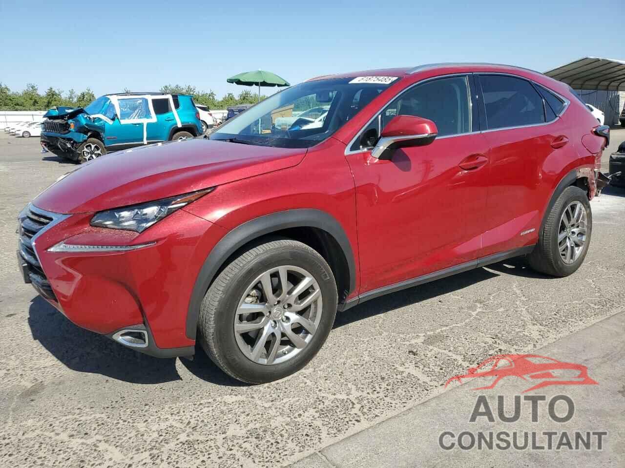 LEXUS NX 2015 - JTJBJRBZ0F2029708