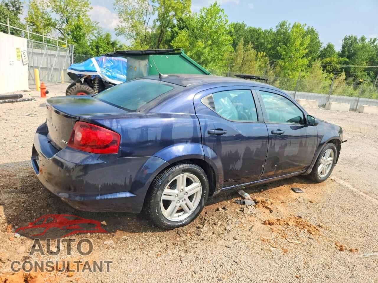 DODGE AVENGER 2012 - 1C3CDZCB1CN178501