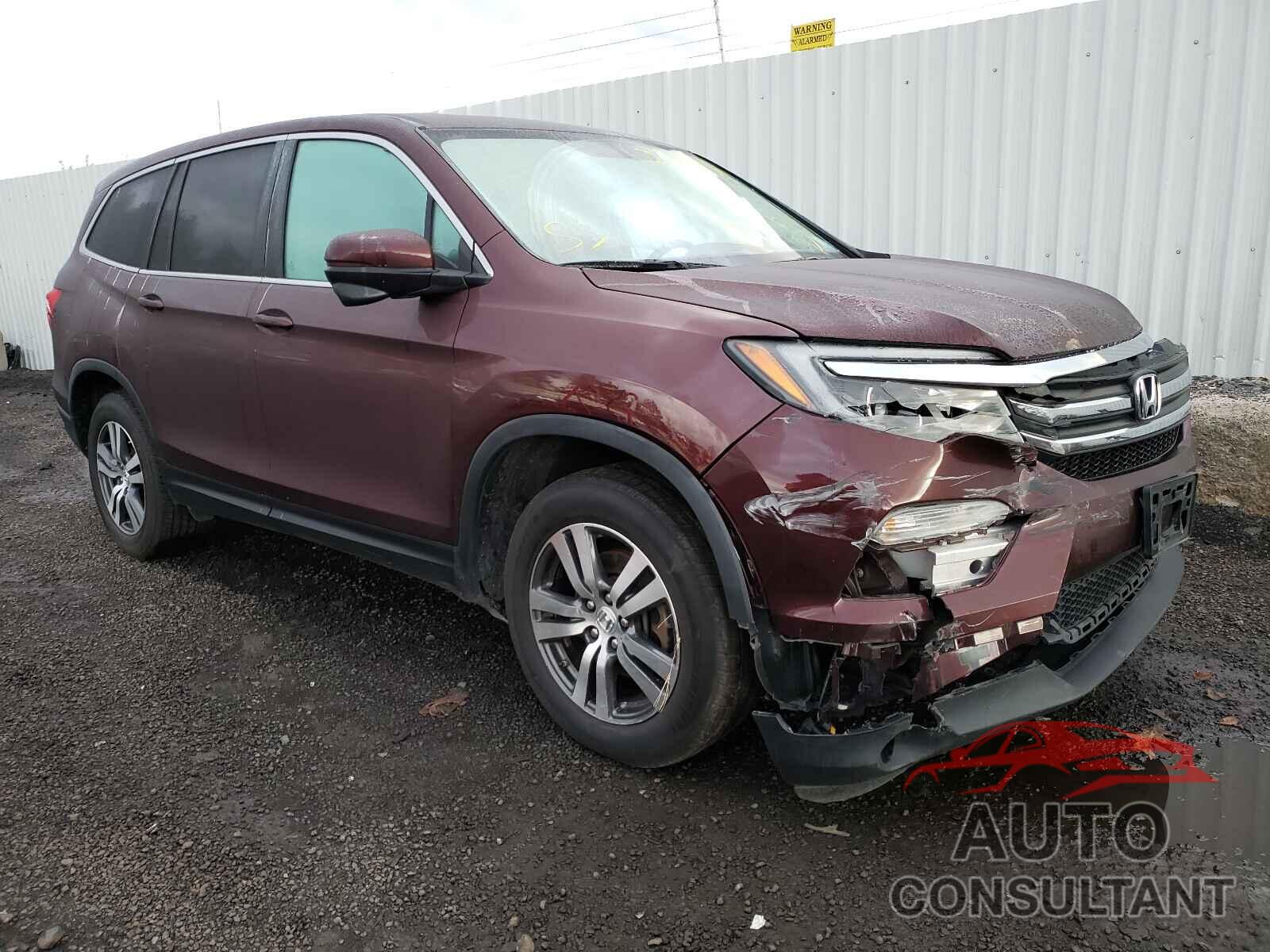 HONDA PILOT 2017 - 5FNYF6H51HB079714