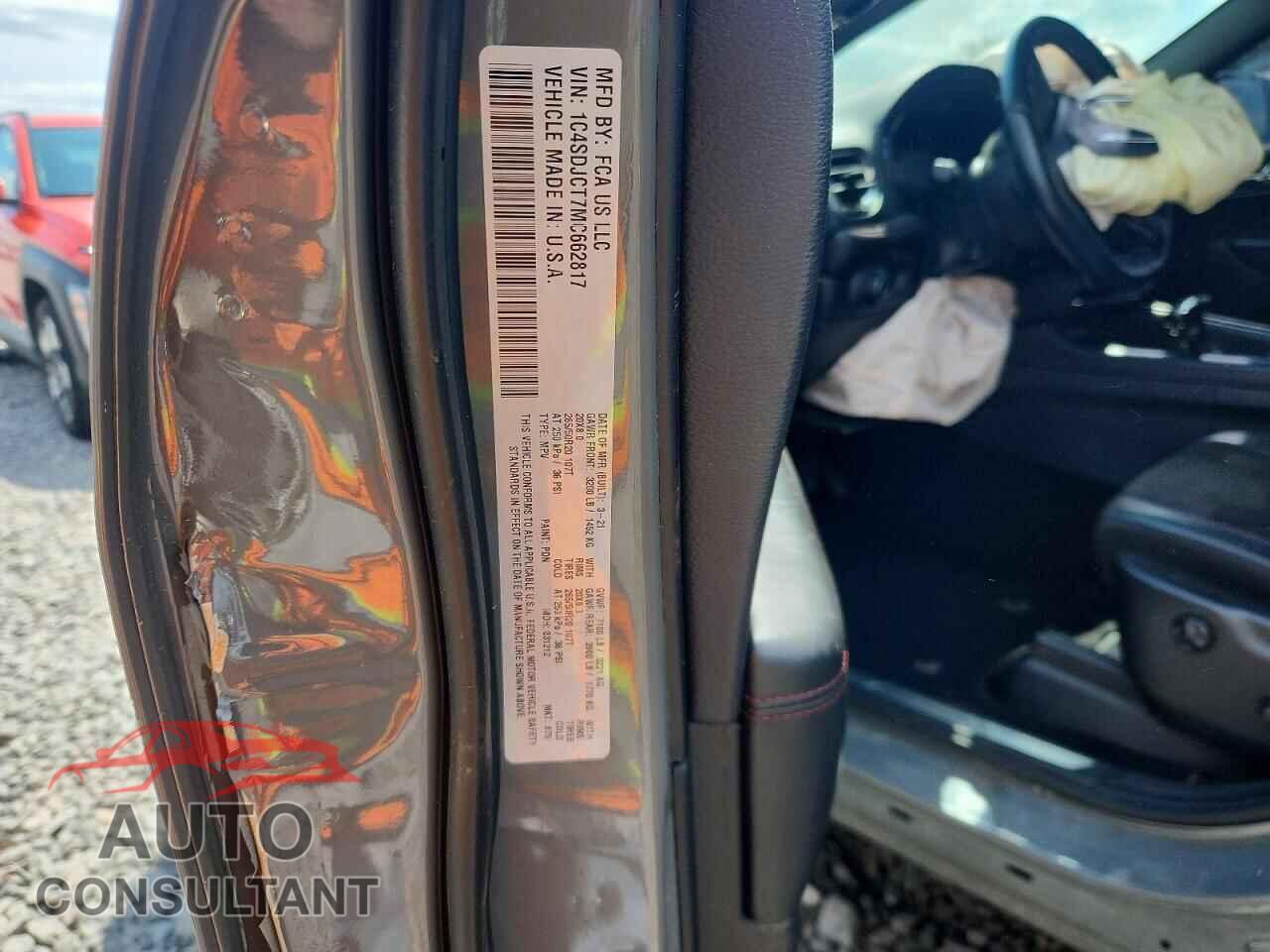 DODGE DURANGO 2021 - 1C4SDJCT7MC662817