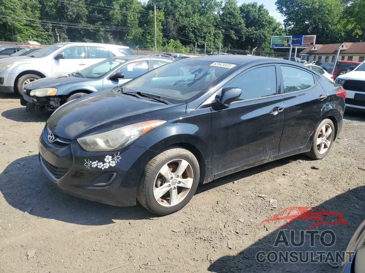 HYUNDAI ELANTRA 2013 - KMHDH4AE9DU719401