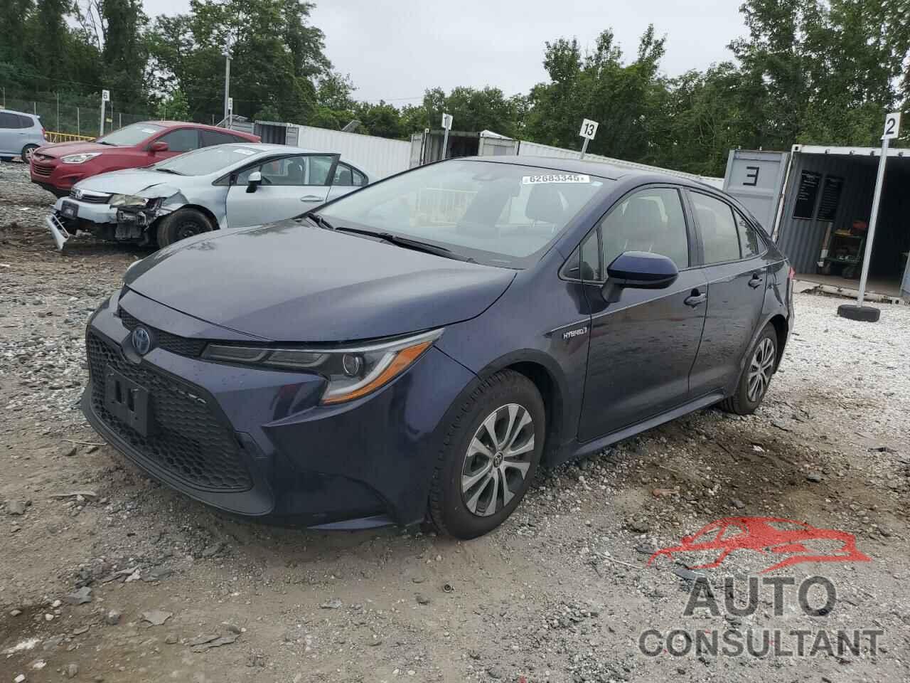 TOYOTA COROLLA 2021 - JTDEAMDE0MJ019437