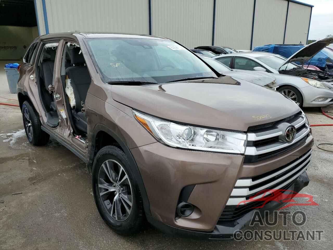 TOYOTA HIGHLANDER 2019 - 5TDZZRFH4KS355459