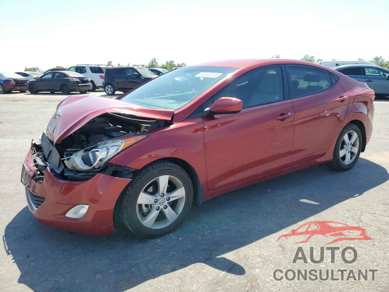 HYUNDAI ELANTRA 2013 - KMHDH4AE1DU490132