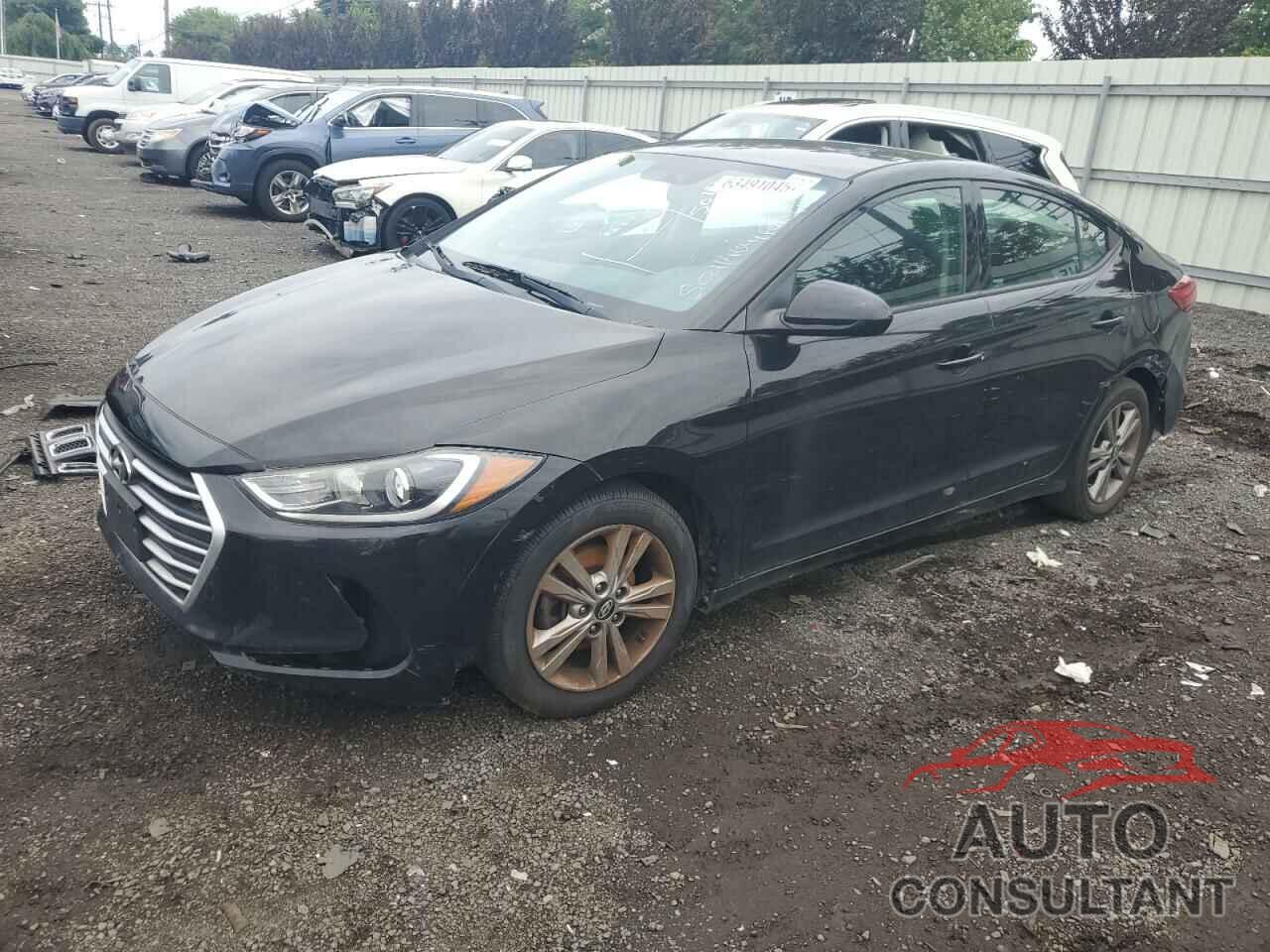 HYUNDAI ELANTRA 2018 - KMHD84LF3JU612779