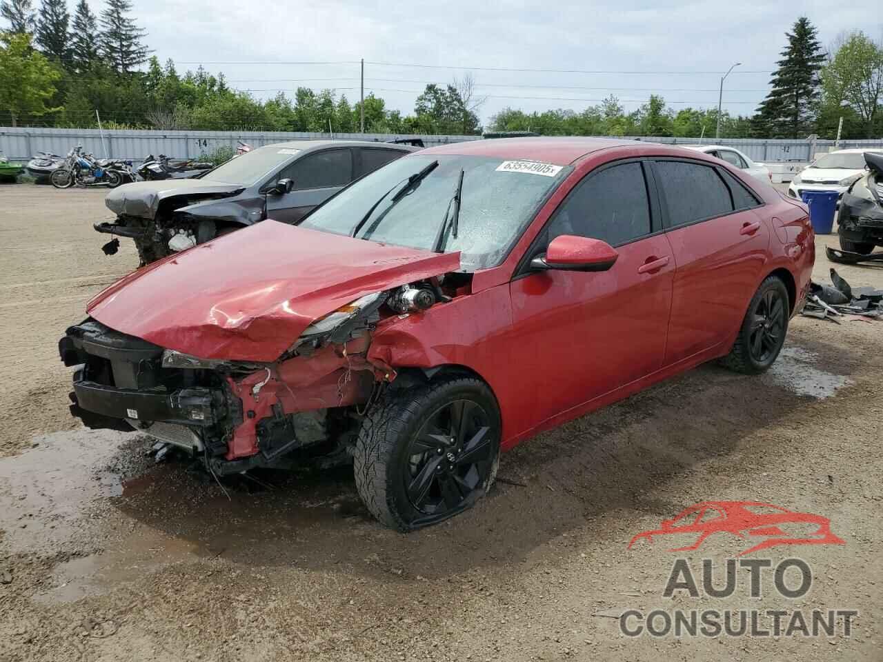 HYUNDAI ELANTRA 2022 - KMHLM4AG1NU229979
