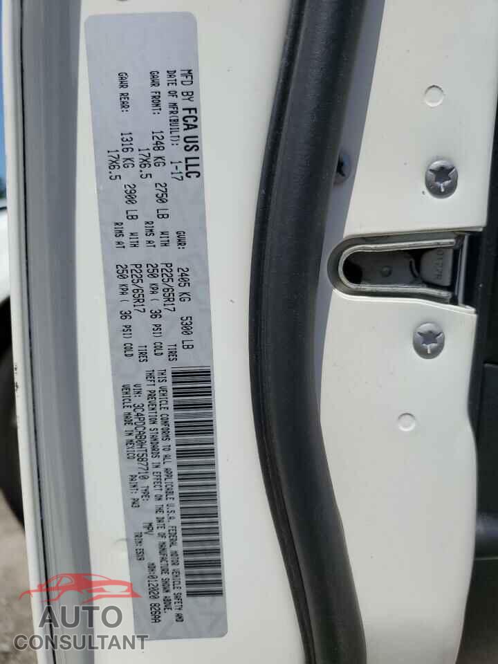 DODGE JOURNEY 2017 - 3C4PDCAB0HT587710