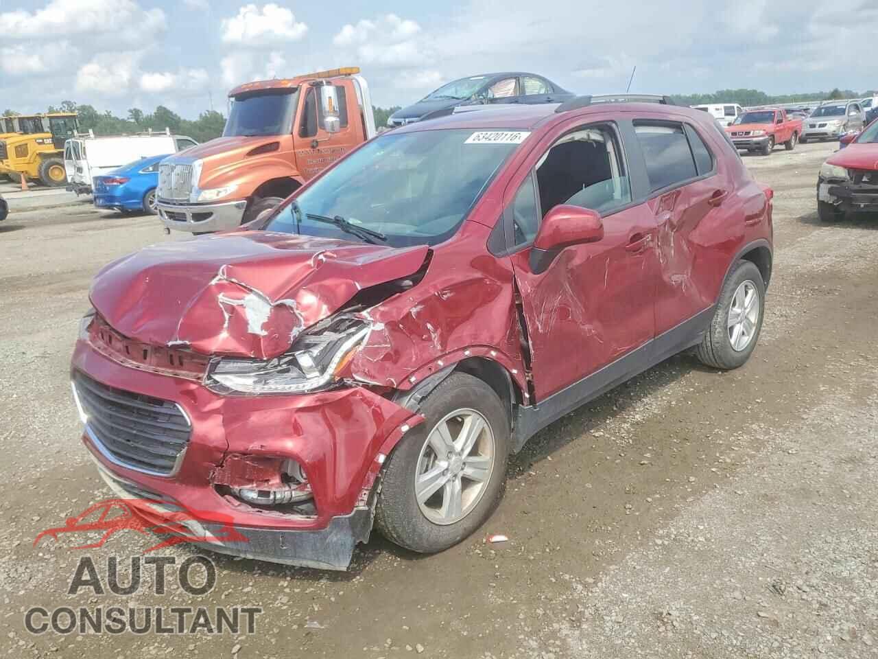 CHEVROLET TRAX 2022 - KL7CJLSM9NB569742