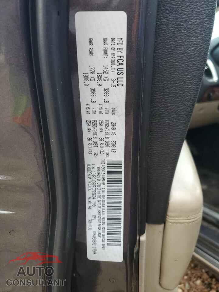 DODGE DURANGO 2015 - 1C4RDJDG2FC795634
