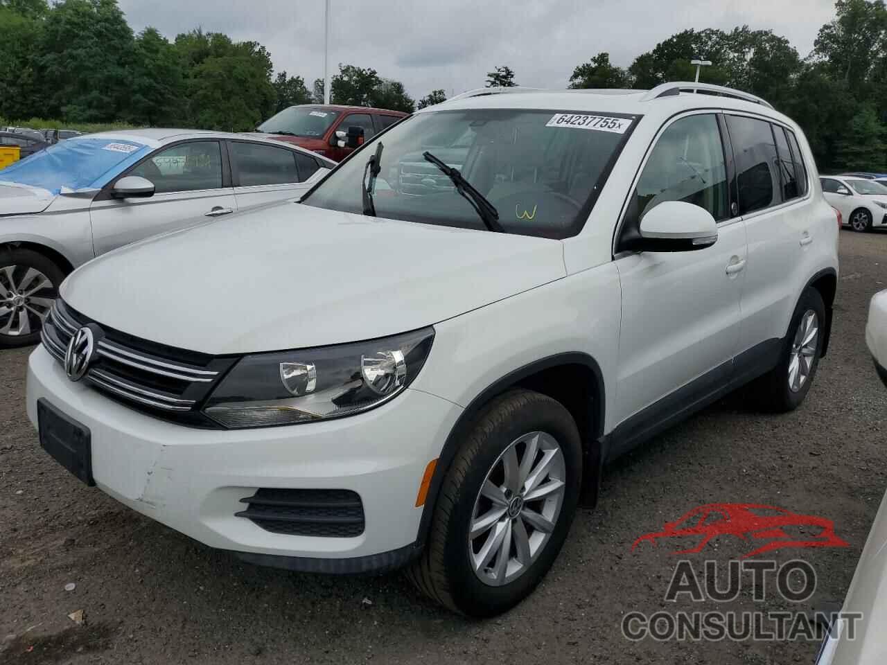 VOLKSWAGEN TIGUAN 2017 - WVGSV7AX8HW505013