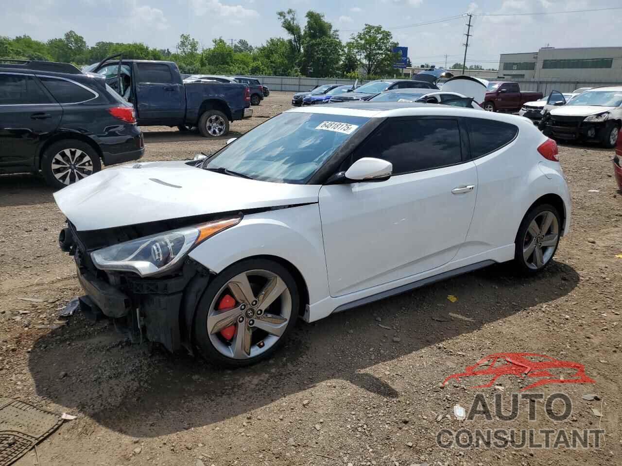 HYUNDAI VELOSTER 2013 - KMHTC6AE1DU181377