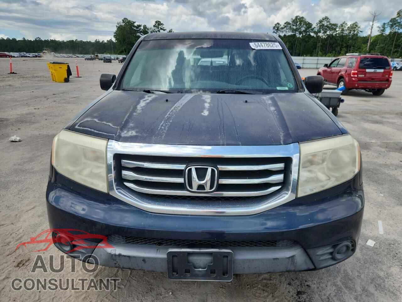 HONDA PILOT 2012 - 5FNYF3H23CB029247