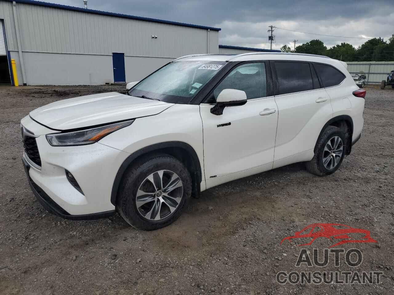 TOYOTA HIGHLANDER 2021 - 5TDGBRCH9MS021737