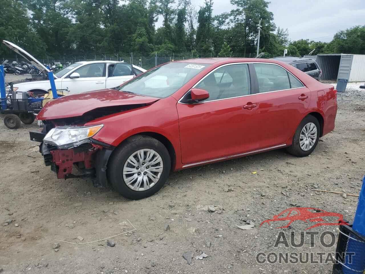 TOYOTA CAMRY 2012 - 4T4BF1FKXCR247370
