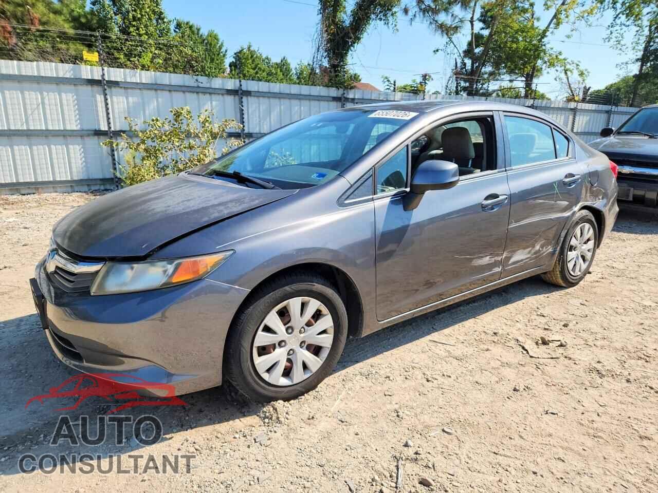 HONDA CIVIC 2012 - 2HGFB2F5XCH558166