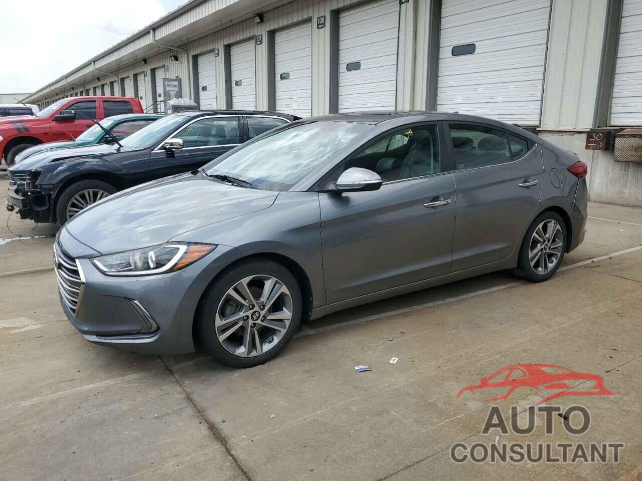 HYUNDAI ELANTRA 2017 - KMHD84LF6HU263918