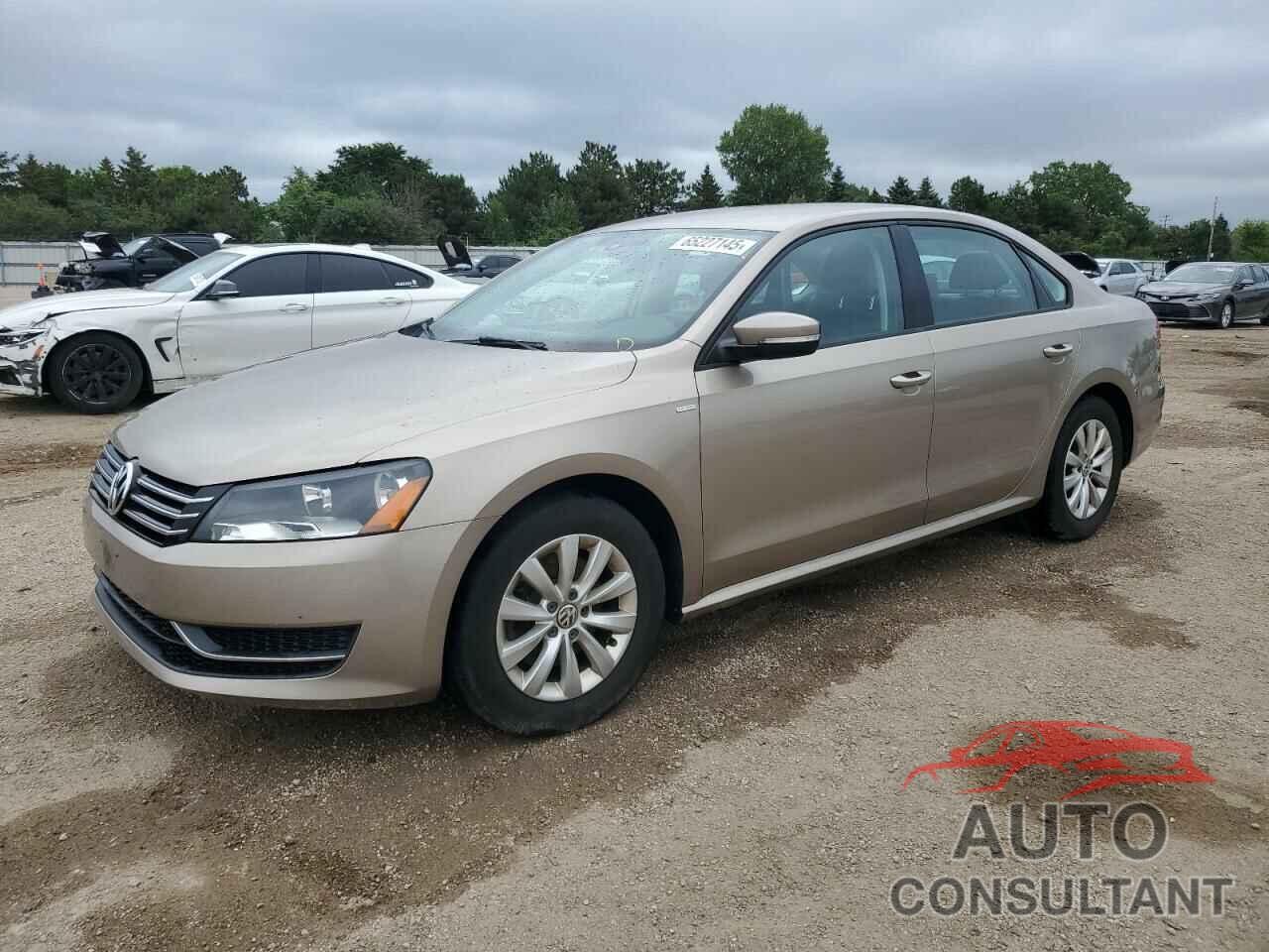 VOLKSWAGEN PASSAT 2015 - 1VWAT7A39FC042054