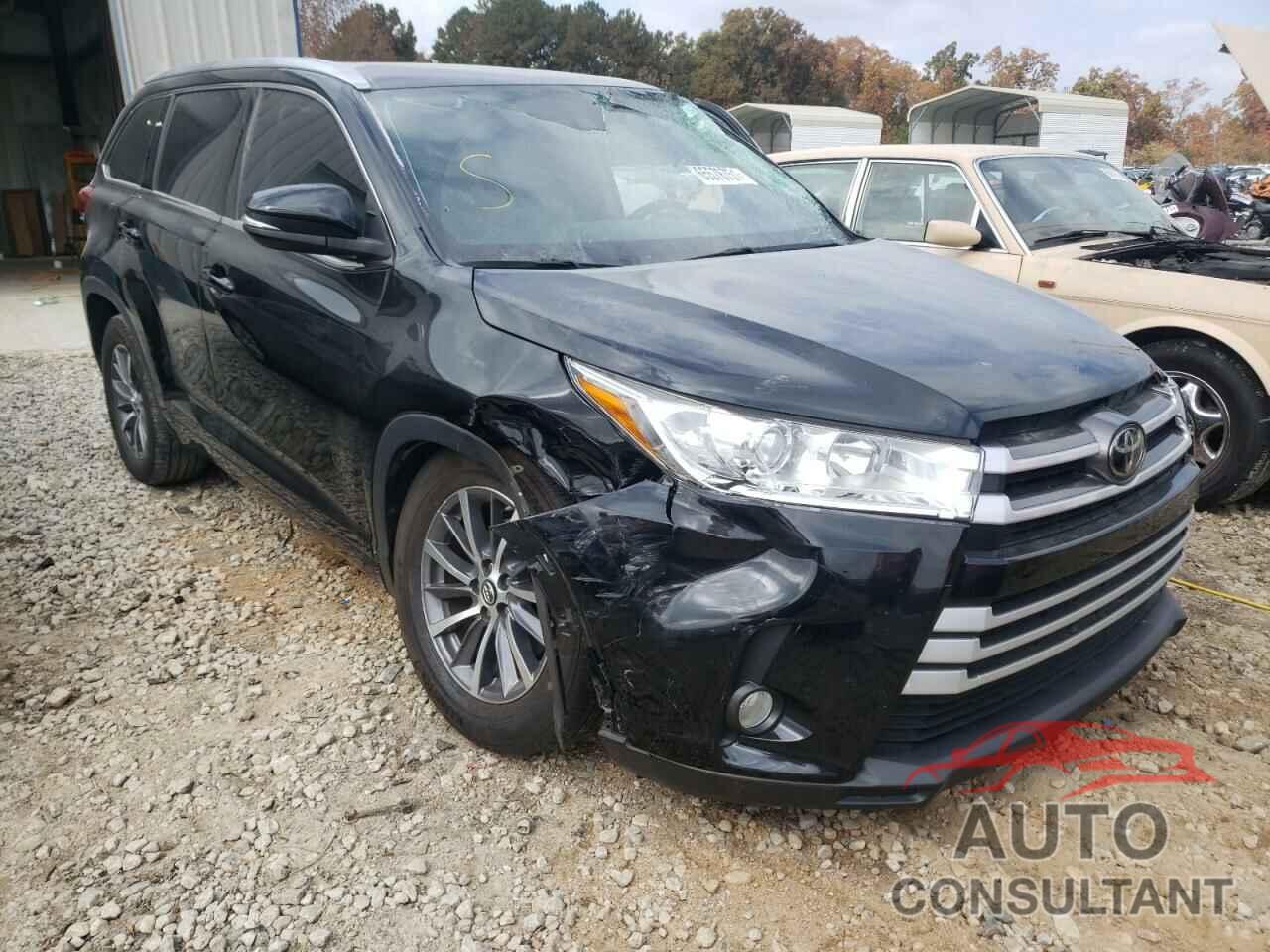 TOYOTA HIGHLANDER 2017 - 5TDKZRFH8HS508015
