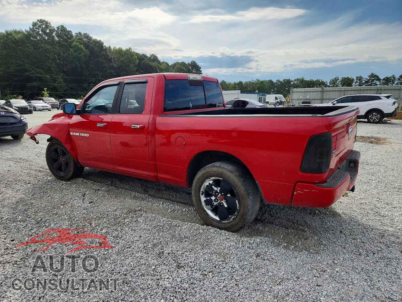 DODGE RAM 1500 2012 - 1C6RD6GP9CS233148