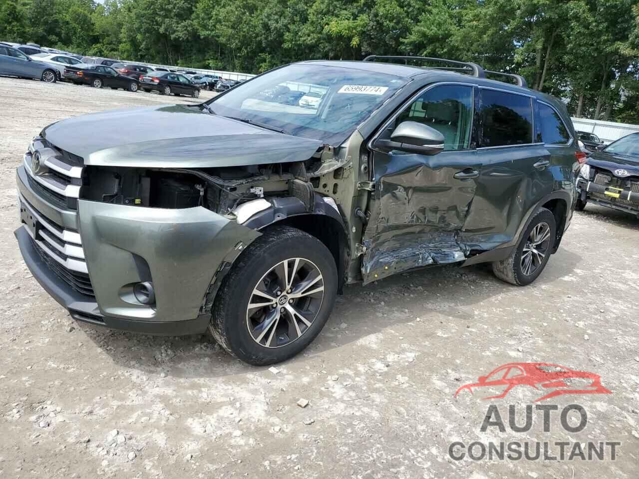 TOYOTA HIGHLANDER 2019 - 5TDBZRFH5KS722077