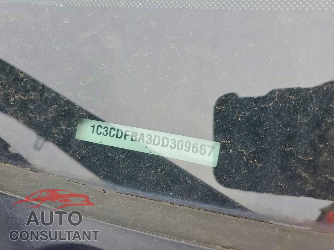 DODGE DART 2013 - 1C3CDFBA3DD309667