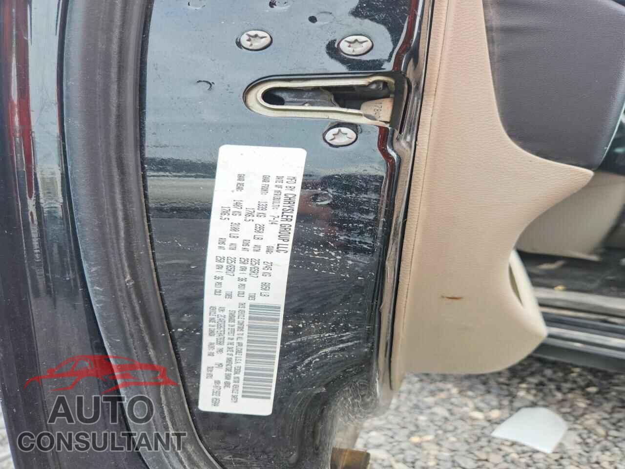 DODGE CARAVAN 2014 - 2C4RDGBG7ER478380