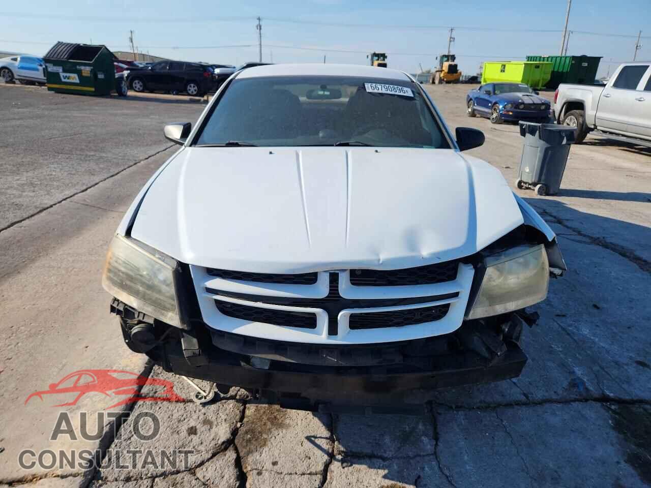 DODGE AVENGER 2013 - 1C3CDZAG0DN769323