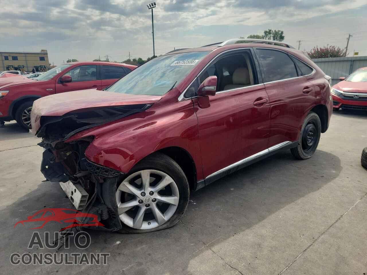LEXUS RX350 2012 - 2T2ZK1BA3CC079957